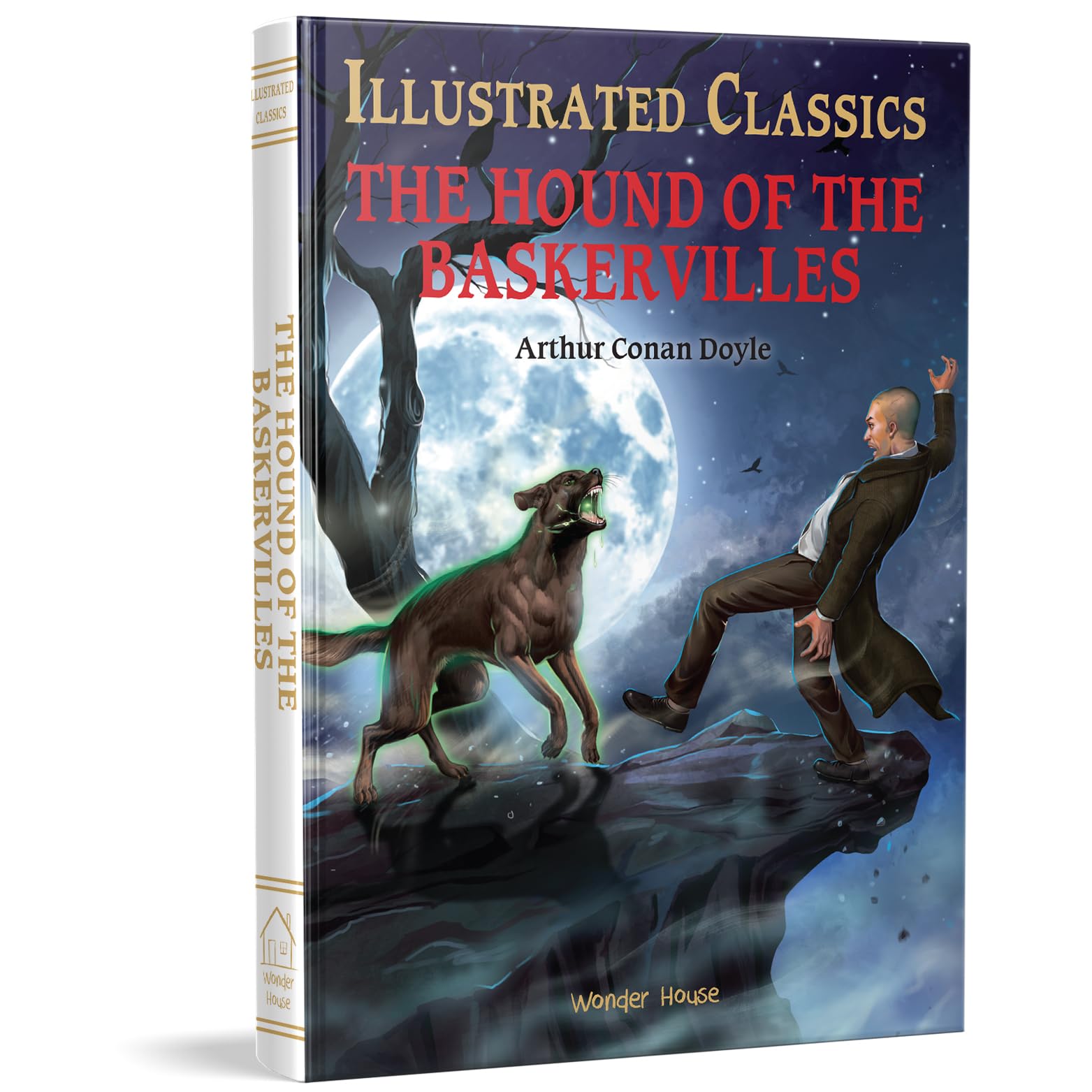 The Hound of the Baskervilles: Illustrated Abridged Children