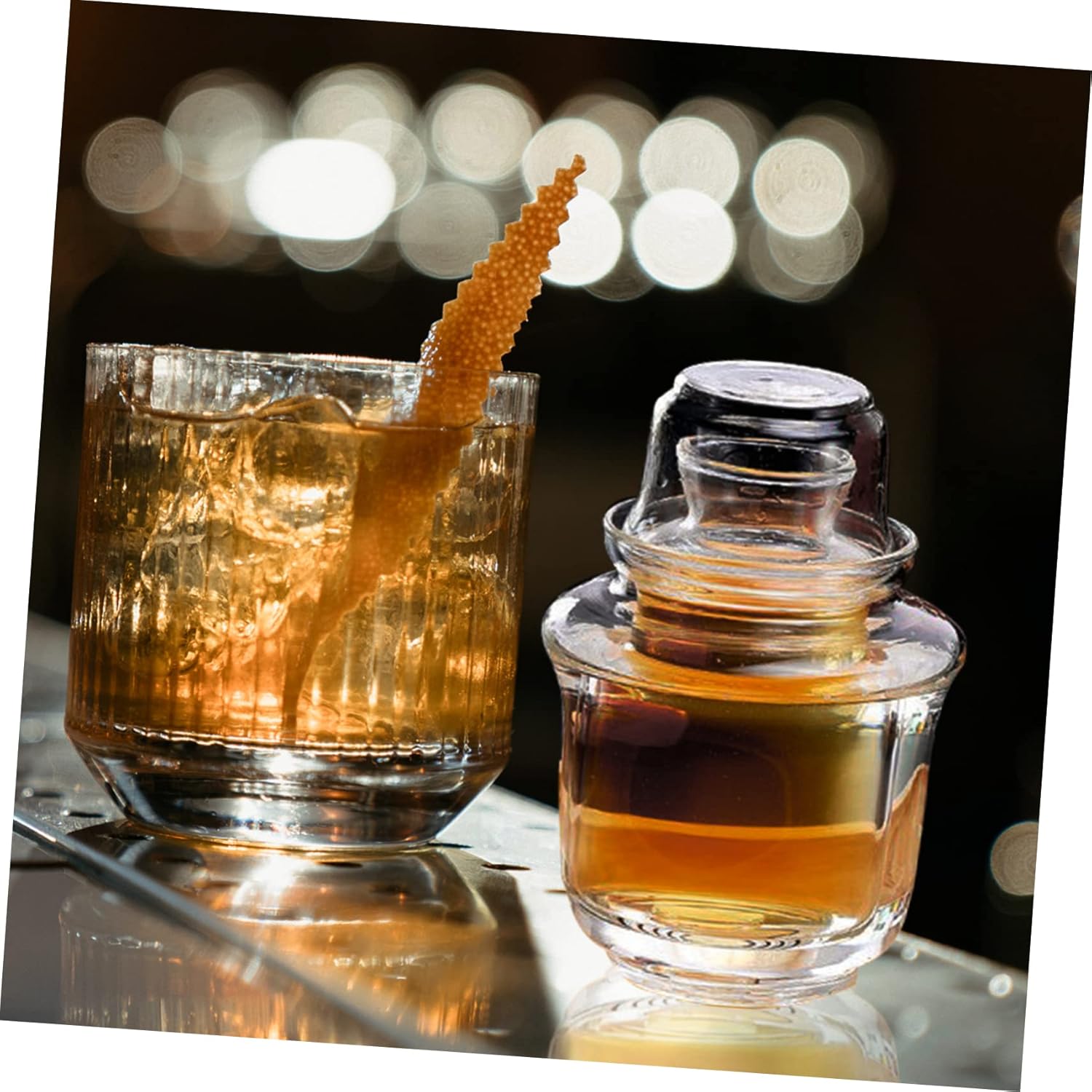 Cabilock 1set Glass Sake Warmer - Tea Warmer for Home Use Design for Wine and Tea for Housewarming and Parties