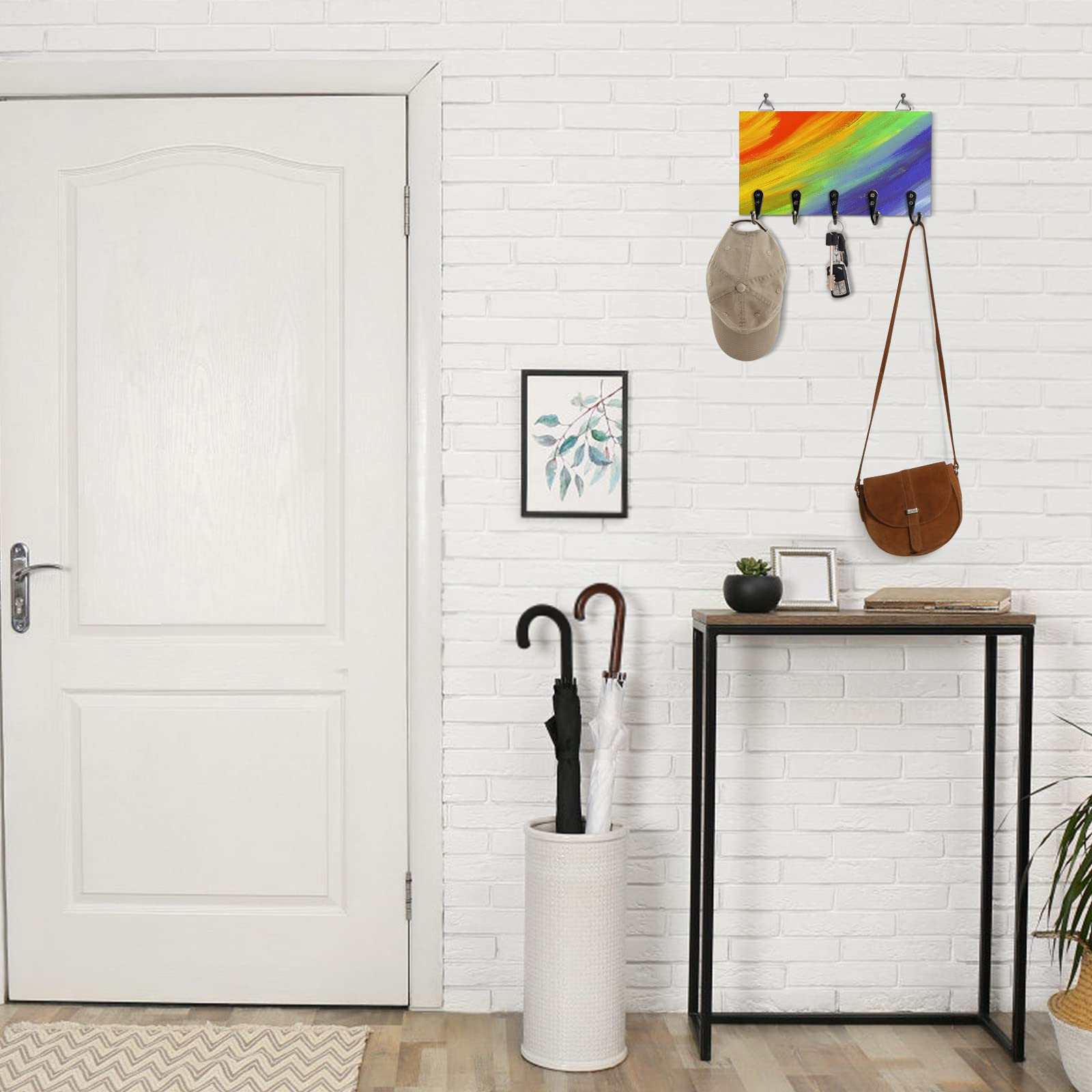 Key Holder For Wall Woodland Metal Key Holder Wall Mounted