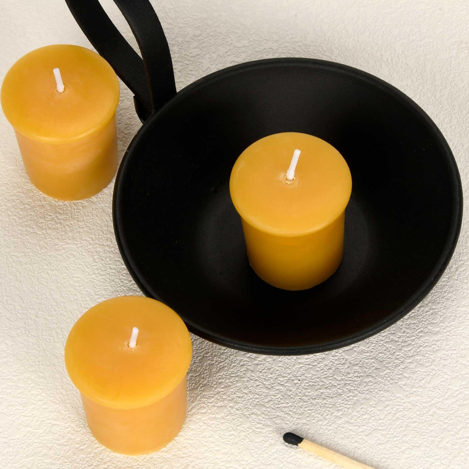 Beeswax Candle Alternative Imagination Beehive Votive Candle, Hand ...