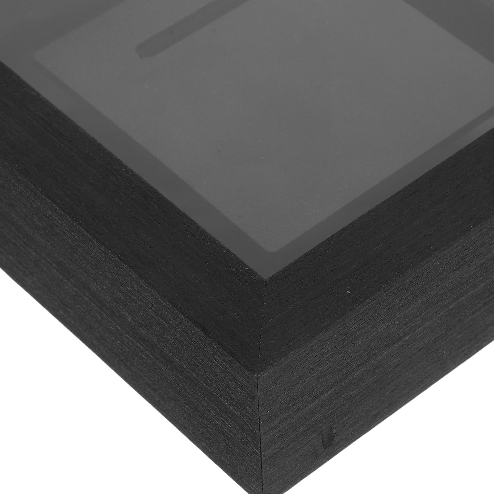 Homoyoyo Soporte para Exhibición de Medallas de Madera Maciza Negra Caja de Sombra para 3 Medallas de Maratón Marco para Almacenamiento y Disposición en Mesa o Pared Carreras