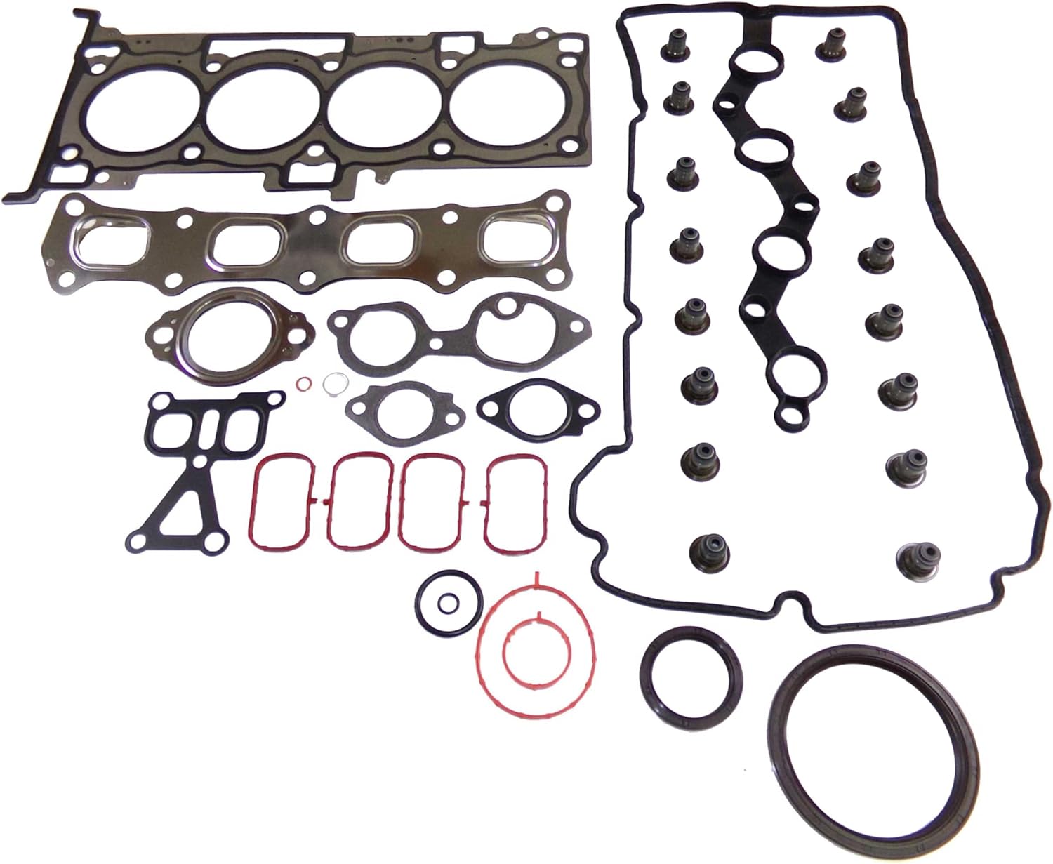 DNJ EK180 Engine Rebuild Kit for 2008-2017 Mitsubishi Lancer Outlander Outlander Sport 2.4L L4 16V DOHC 2360cc
