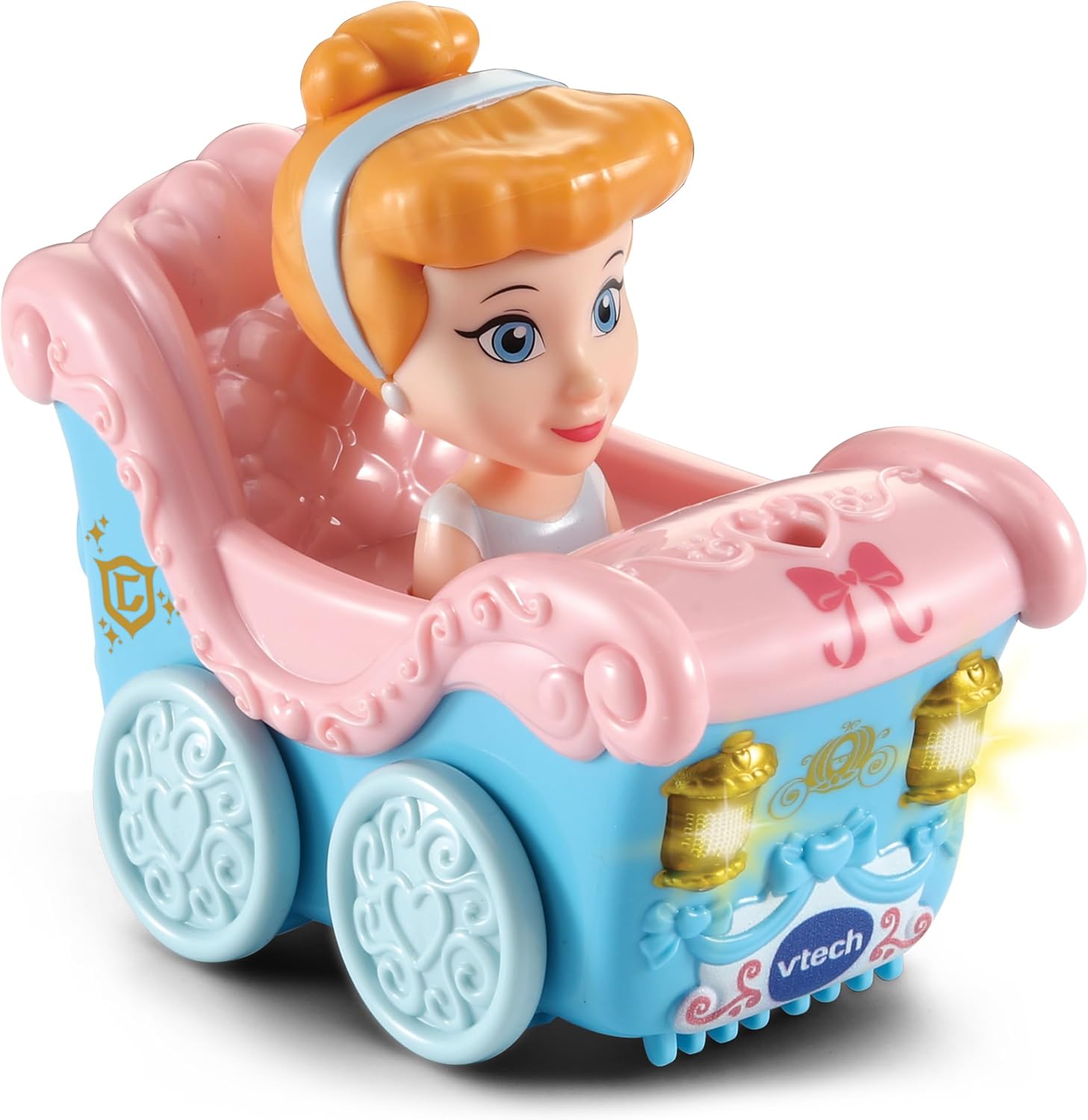 Vtech 80-570704 TUT Baby Speedster Cinderellas Enchanted Carriage, Multi-Coloured