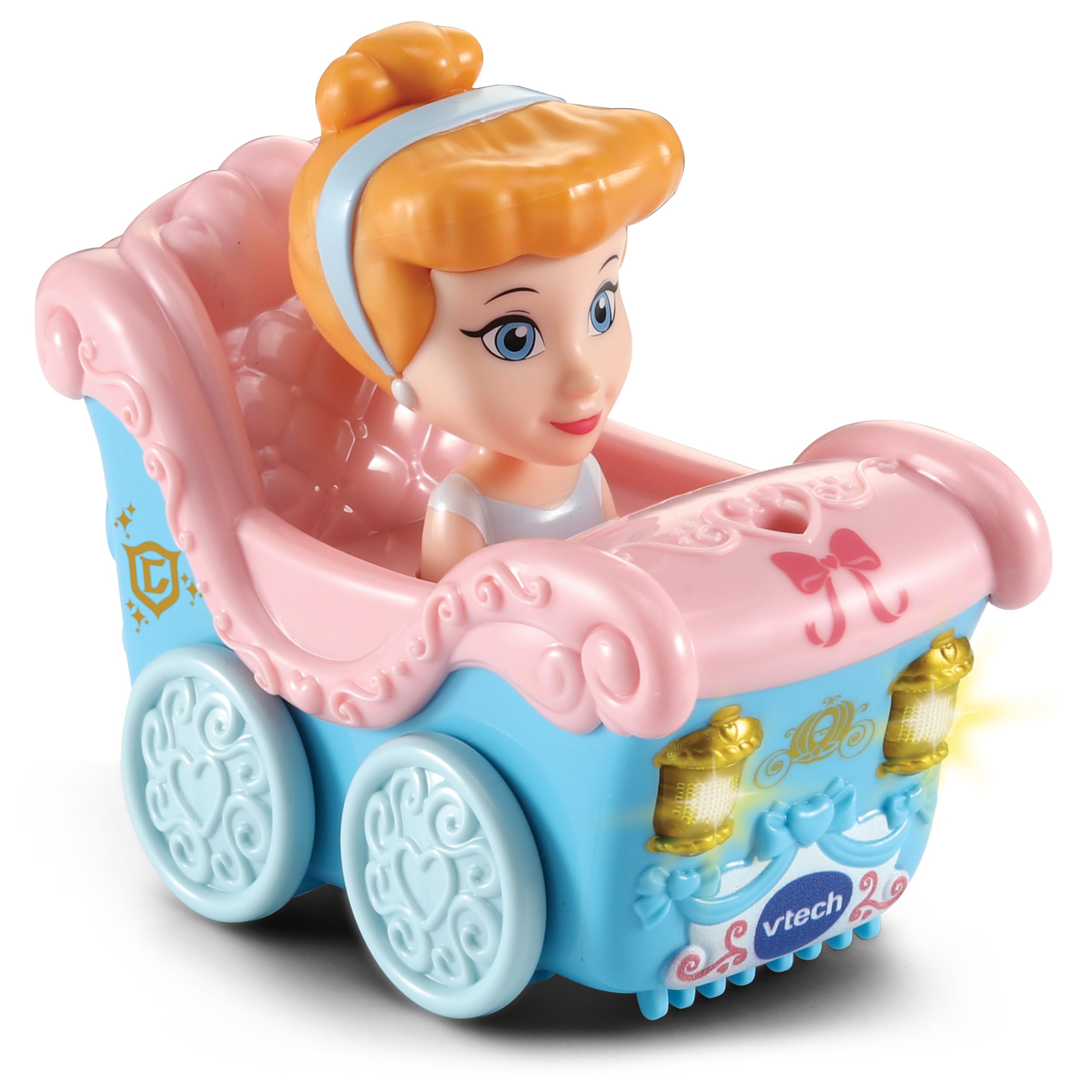 Tut Tut Baby Flitzer – Cinderellas verzauberte Kutsche (Kutsche mit Disney-Prinzessin Cinderella)