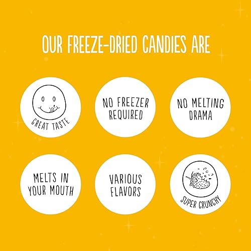 Miniatura 3 de Super Garden Caramelos de helado de fresa liofilizados con glaseado, sabroso helado liofilizado, paquete de dulces liofilizados, sabrosos aperitivos