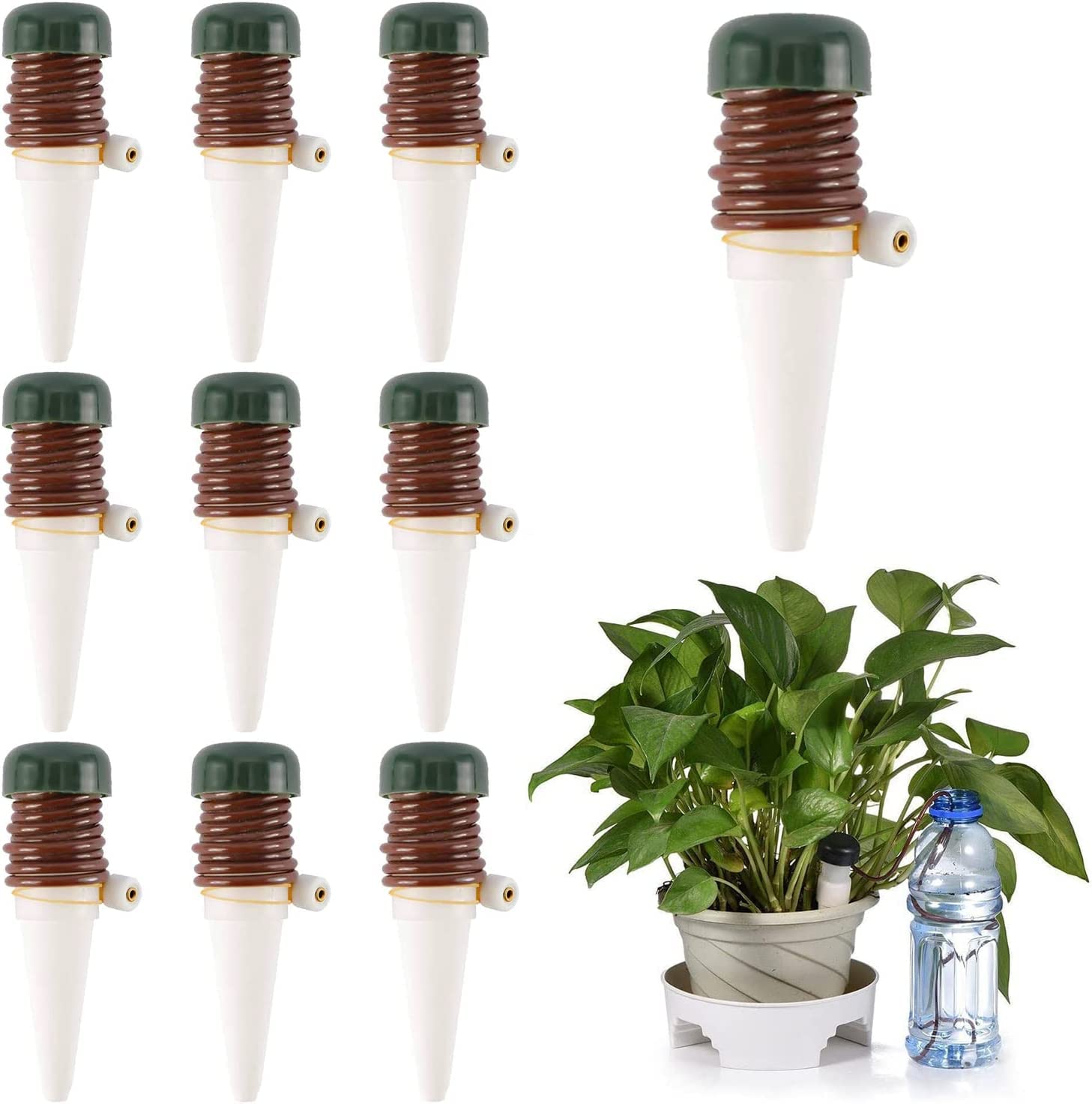 Sunshine smile Wasserspender für Zimmerpflanzen,Bewässerungssystem Balkon,Automatische Bewässerung Zimmerpflanzen
