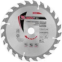 MTX Disco Circular Widea 185 mm × 20 mm × 24 Dentes – Aço 65G, Corte Longitudinal e Transversal em Madeira