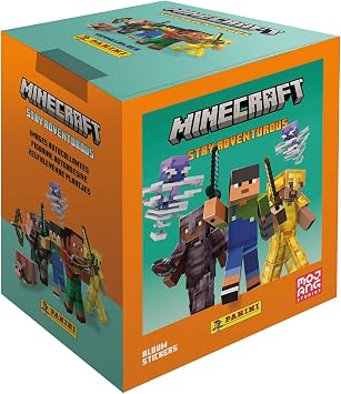 Panini Minecraft 2026 - Stay Adventurous Box of 36 Pockets