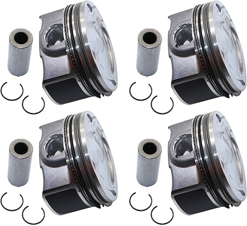 Miniatura 7 de SecosAutoparts Kit de pistón y pasador de pistón, anillo de pistón y anillo de presión para Buick Encore 2013-2020 para Chevrolet Cruze 2011-2015