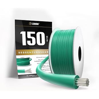 Lohag - Universal boundary cable, boundary wire cable for robotic lawn mower, lawn robot accessories &ndash; high quality, tinned a