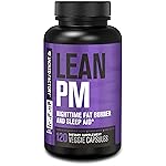 Jacked Factory Lean PM Night Time Fat Burner, Sleep Aid Supplement, & Appetite Suppressant for Men and Women - 120 Stimulant-Free Veggie Weight Loss Diet Pills