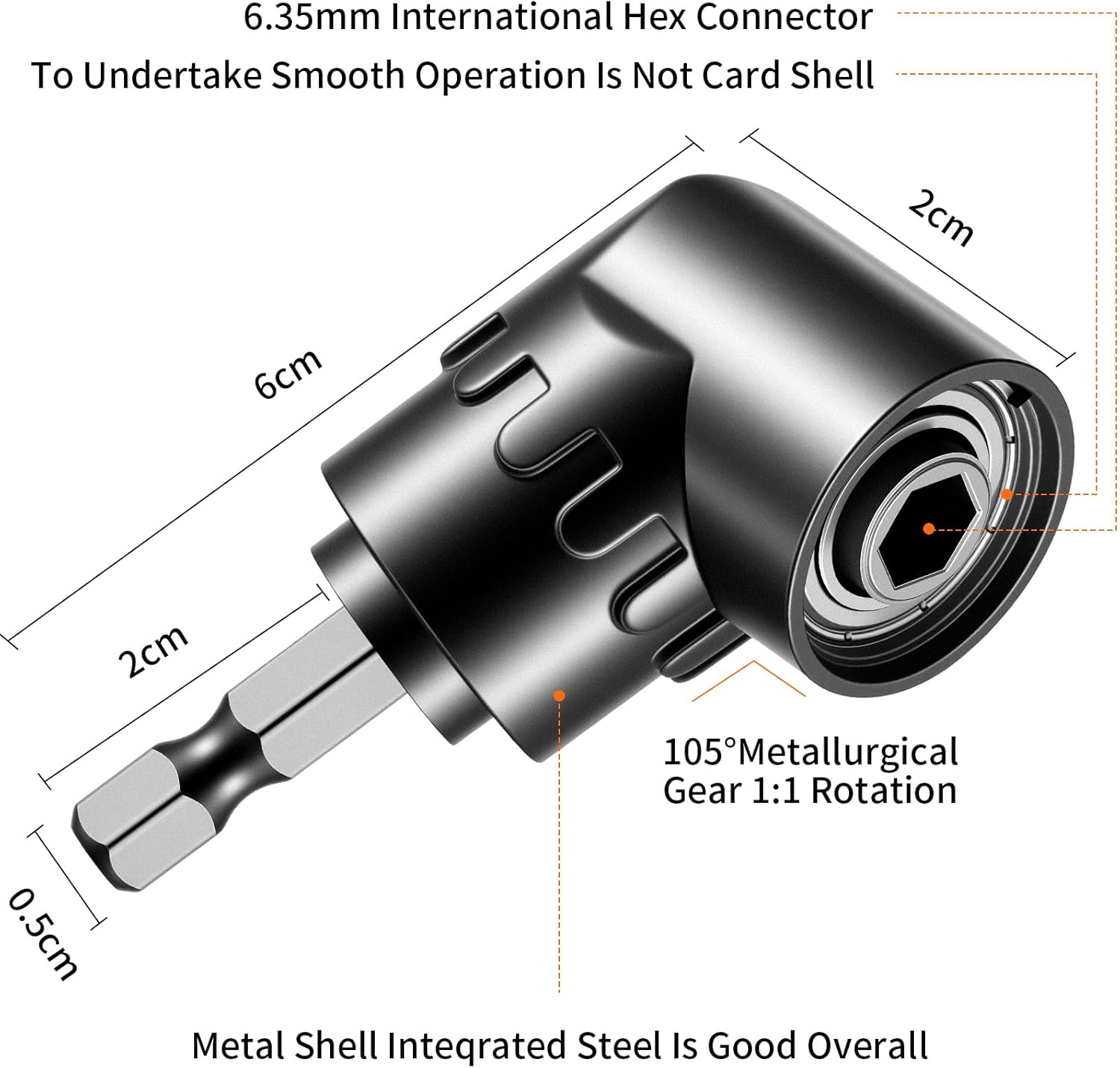17Pcs Flexible Drill Bit Extension, Include 3Pcs Rotatable Socket Adapter 2Pcs Hex Shank 105° Right Angle Drill Attachment 10 Short Screwdriver Bits 90° Angled Bits and Bendable Extension
