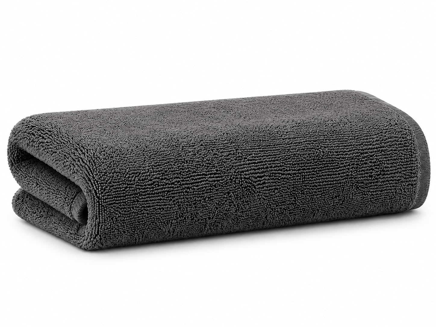 Super Soft Microfiber Hand Towels, Gym & Workout Towels 380 GSM, Towel Quick-Dry Towels for Man & Woman, 40x60 CM, Grey (Pack of 1)-image-13