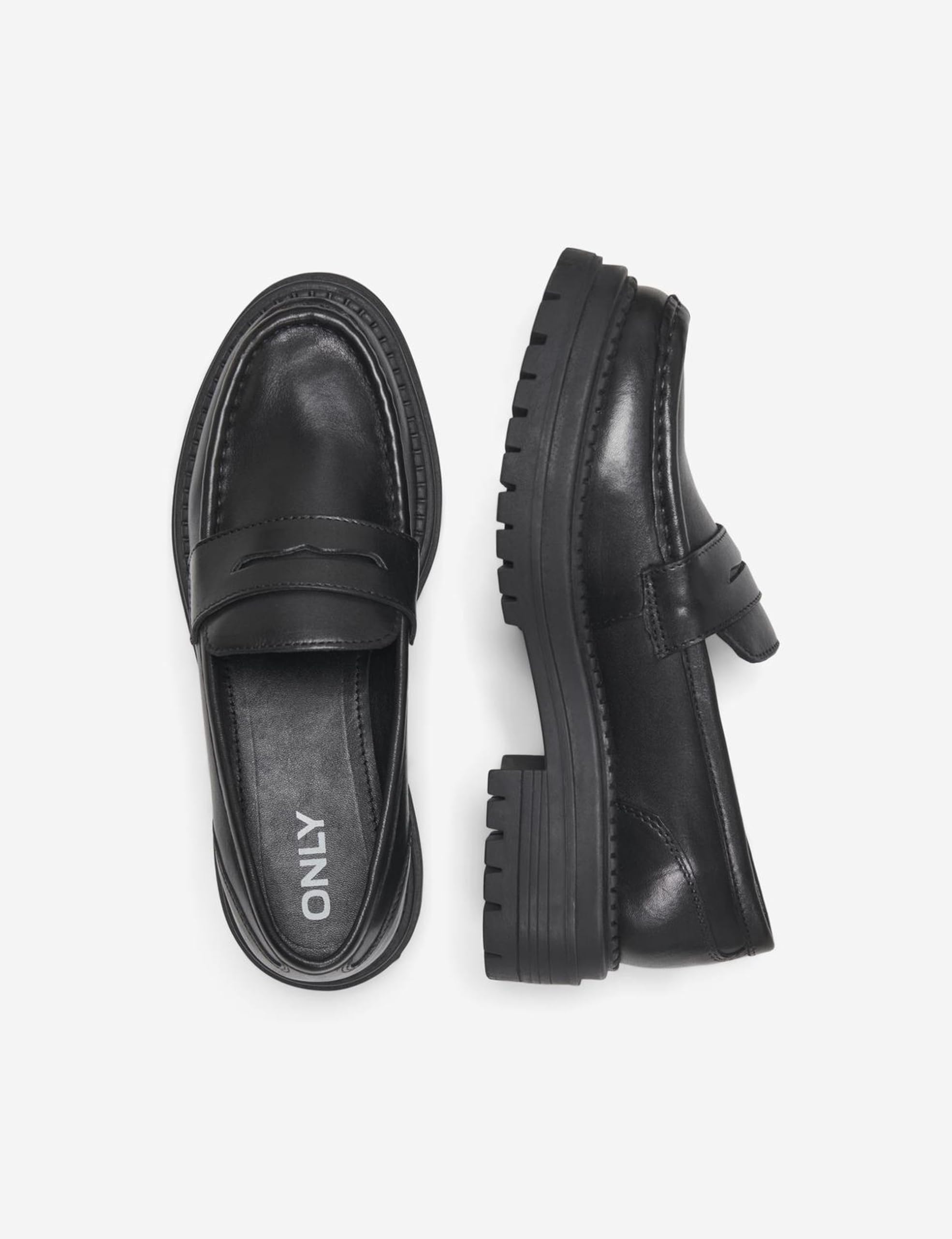 ONLY Onlsonya Leather Loafer Mocasines de Piel OnlsonyaMujer