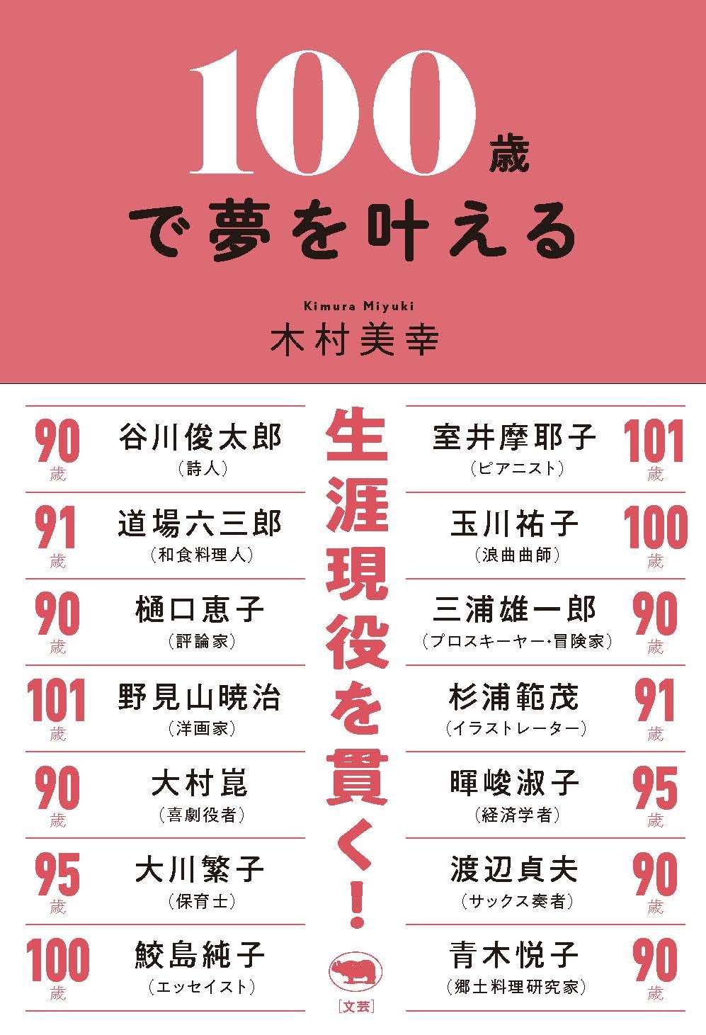100歳で夢を叶えるー生涯現役を貫く | 谷川俊太郎/道場六三郎/樋口恵子