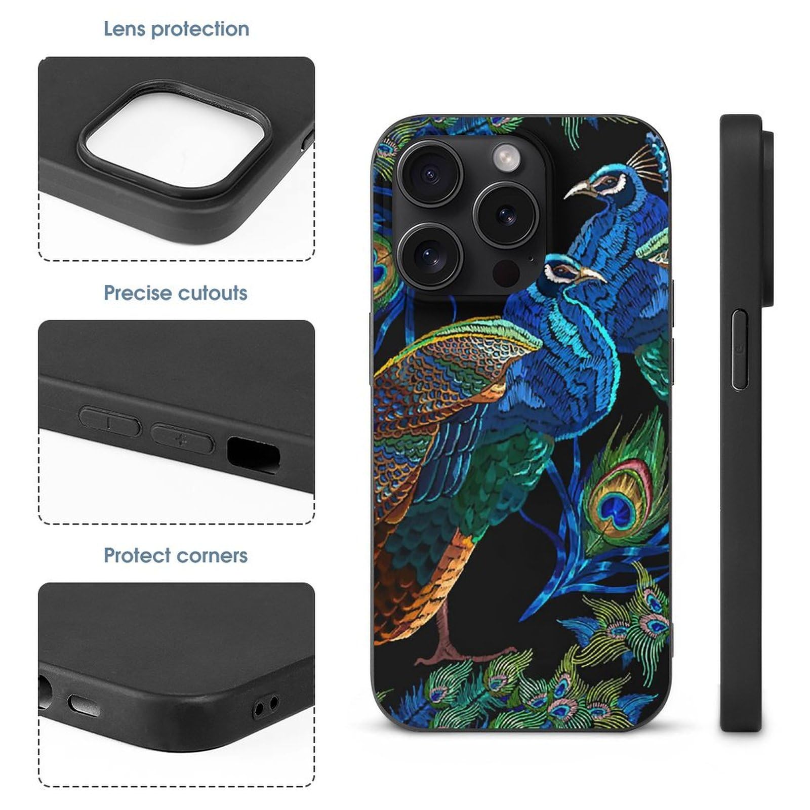 iPhone 15 Pro スマホケース　 マット　深緑 RYECHER MagSafe対応 スマホケース iPhone 15 スマホカバー