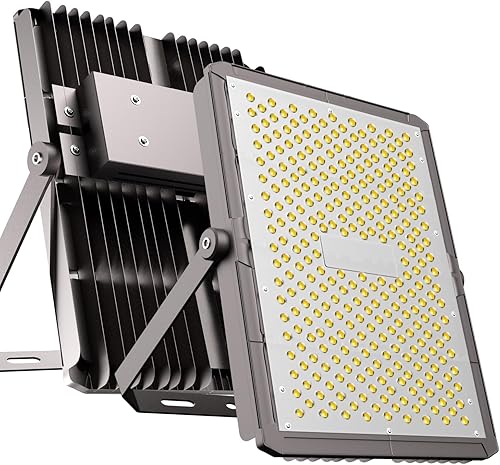 Lightdot Luz de inundación LED de 200 W para exteriores, 5000 K, 28000 Lm (equivalente a 1200 W) luz de inundación LED de estadio con foto del