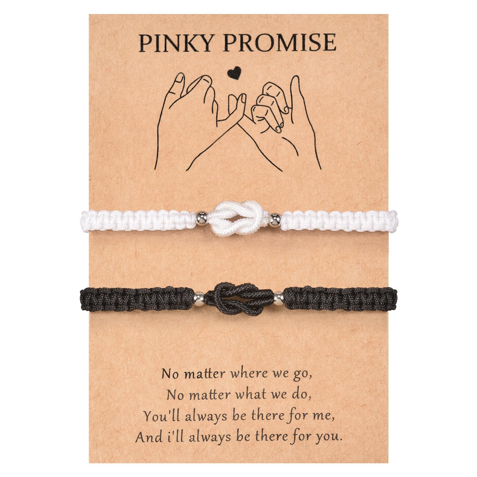 Bracciali Coppia Tibetani Kabbalah - Regalo Amore Infinito Per Lui E Lei - Foto 2