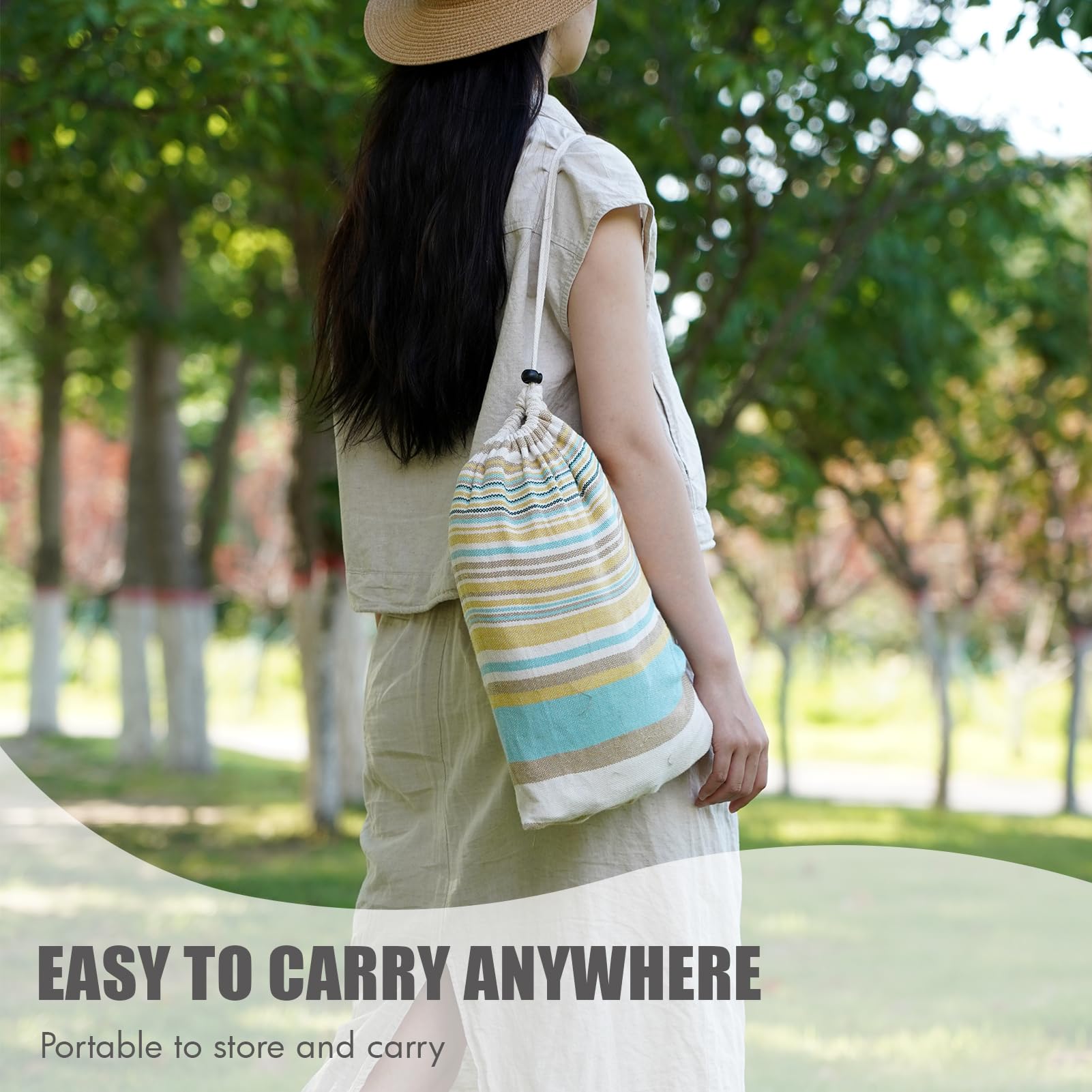 Hamac Brésilien Avec Sangles Darbre – Hamacs En Coton