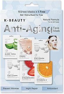 Saplaya K-Beauty - Paquete múltiple de mascar...