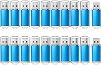 Vista 8 de RAOYI Paquete de 10 unidades 1 GB 1G USB Flash Drive USB 2.0 Memory Stick Bulk Pulgar Drive Pen Drive Azul