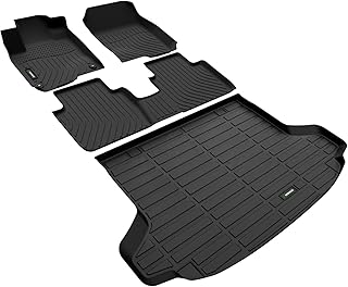 ANBINGO®-All Weather Floor Mats & Cargo Liner Set for Honda HRV Hybrid 2023 2024 TPE Car Floor Liners Waterproof Non-Slip Full Set
