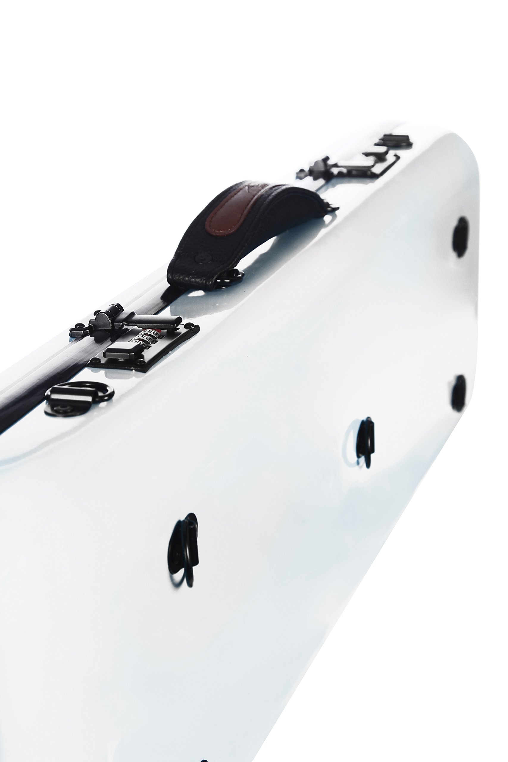 Custodia per Violino Fiberglass Safe Oblong 4/4 bianco M-case + borsa musicale