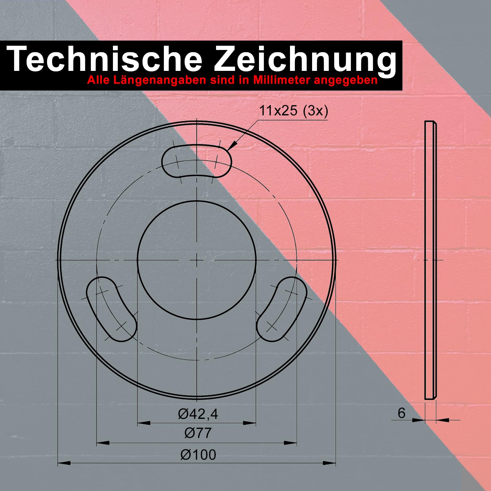 Elemento Di Ancoraggio Laterale Con Piastra Ovale Con Viti Satinato IN107-061 - Foto 12