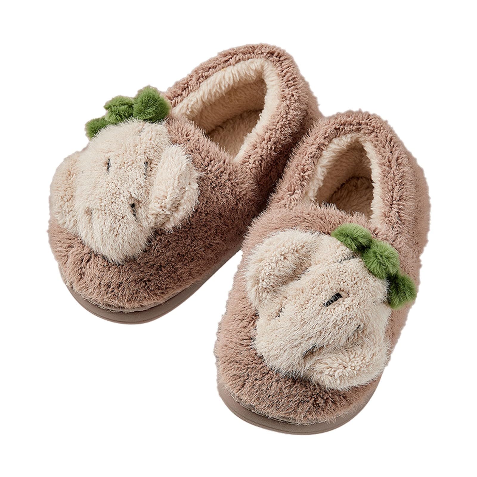 Pantoufle Doudou Chaussons Pantoufles Enfants Chaussons Dinosaure