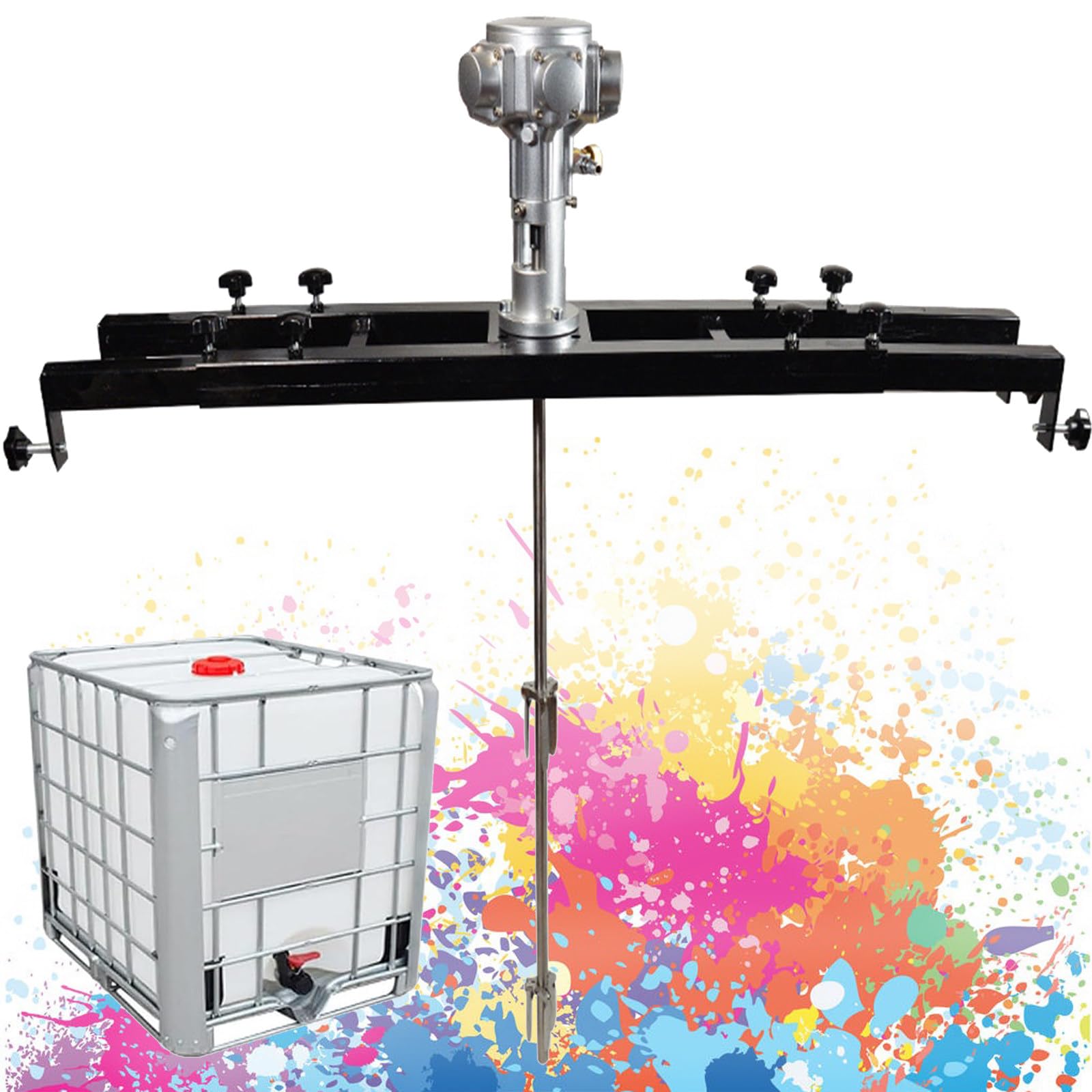 塗料撹拌機、IBCエア撹拌機、空気圧ブラケットミキサー、1/2HP