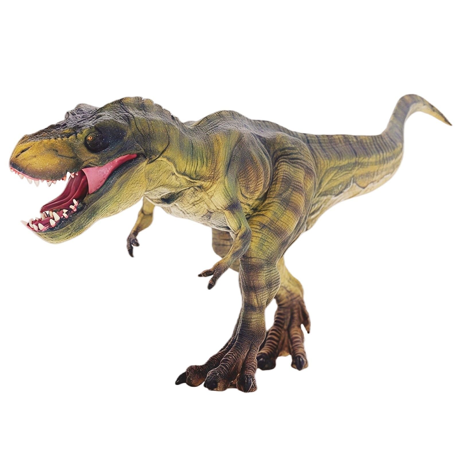 Gemini&Genius Tyrannosaurus Rex Toy, Realistic T-Rex Dinosaur with Moveable Jaw, Dino Toy Figure Great Gift, Collection, Cake Topper and Decor for Kids, Perfect for Custom Scenery Dioramas