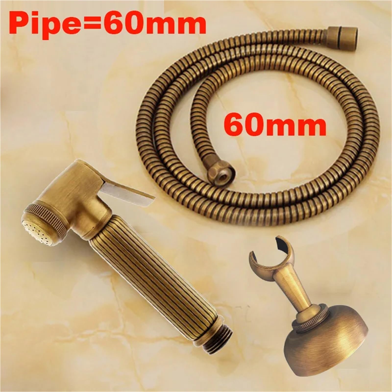 Pulverizador Bidet Mano Kit de rociador bidé mano acero inoxidable