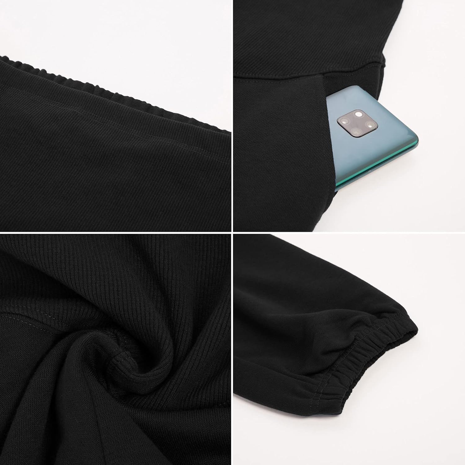 Maacie Maternity Casual Sets Crewneck Solid Loungewear Set with Pockets at  Women’s Clothing store