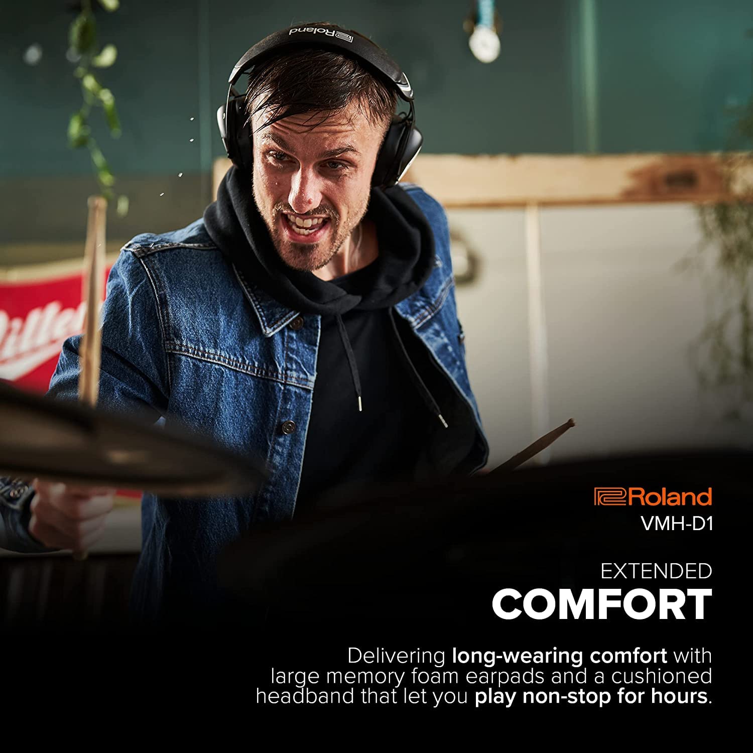 Roland VMH-D1 V-Drums Headphones - Image 8 thumbnail