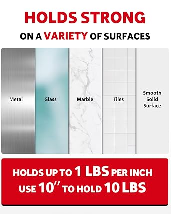 HitLights Double Sided Tape Heavy Duty, Strong Adhesive, 50ft x 0.5in