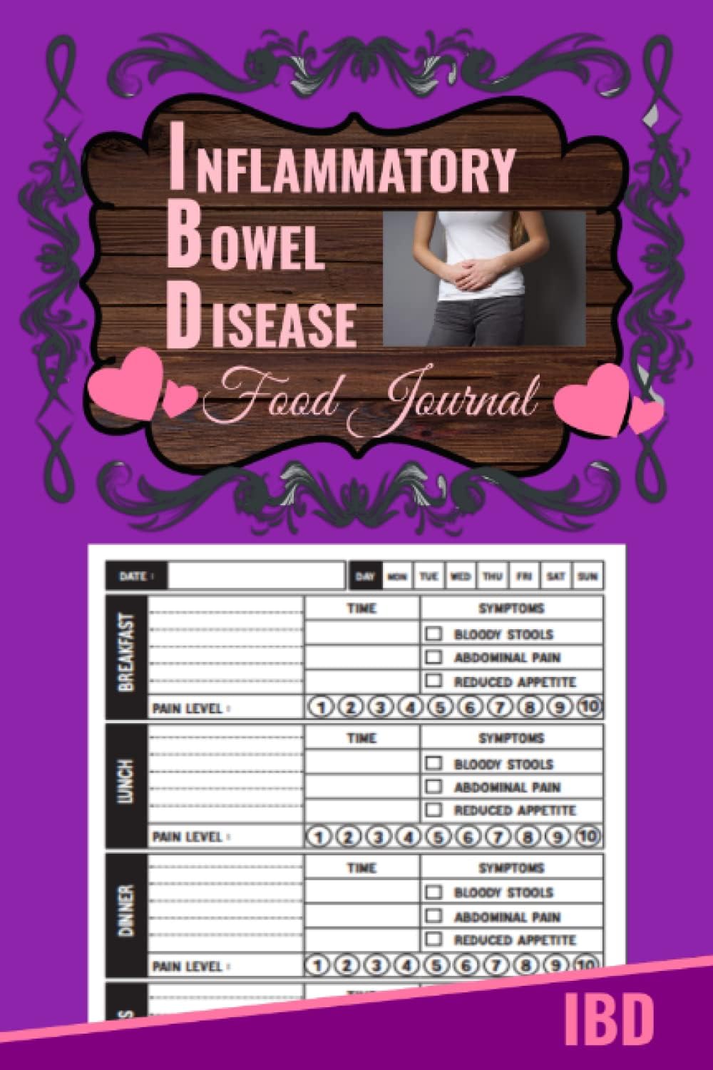 IBD Inflammatory Bowel Disease Food Journal: And Symptoms Tracker, Also Use For Irritable Bowel Syndrome (IBS), Ulcerative Colitis, Celiac, Crohns,And ... Log Book Diary, Use As a Ledger Or Planner.