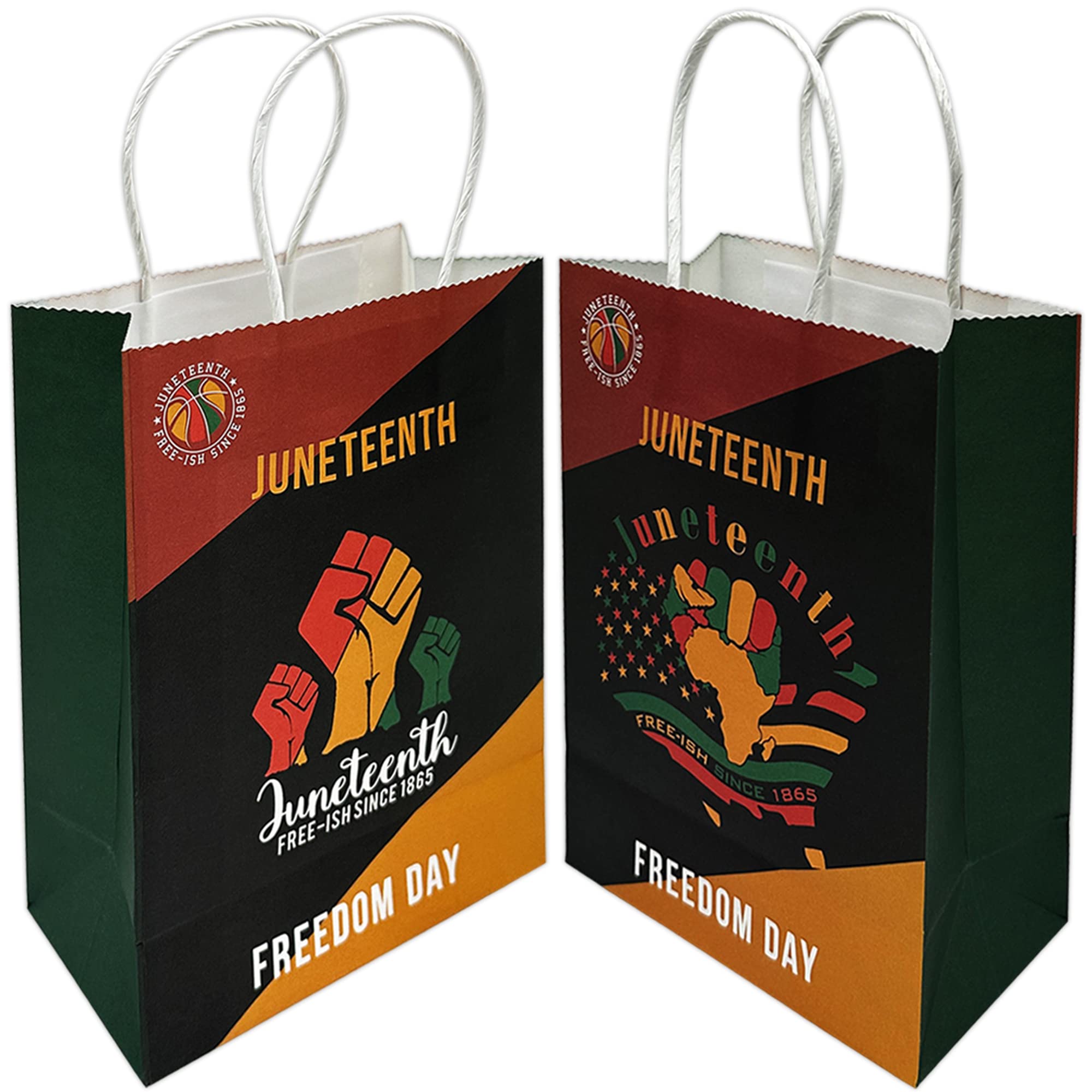 6 Pack Large Reusable Gift Bags With Handles – Perfect For Weddings, Parties & Shopping