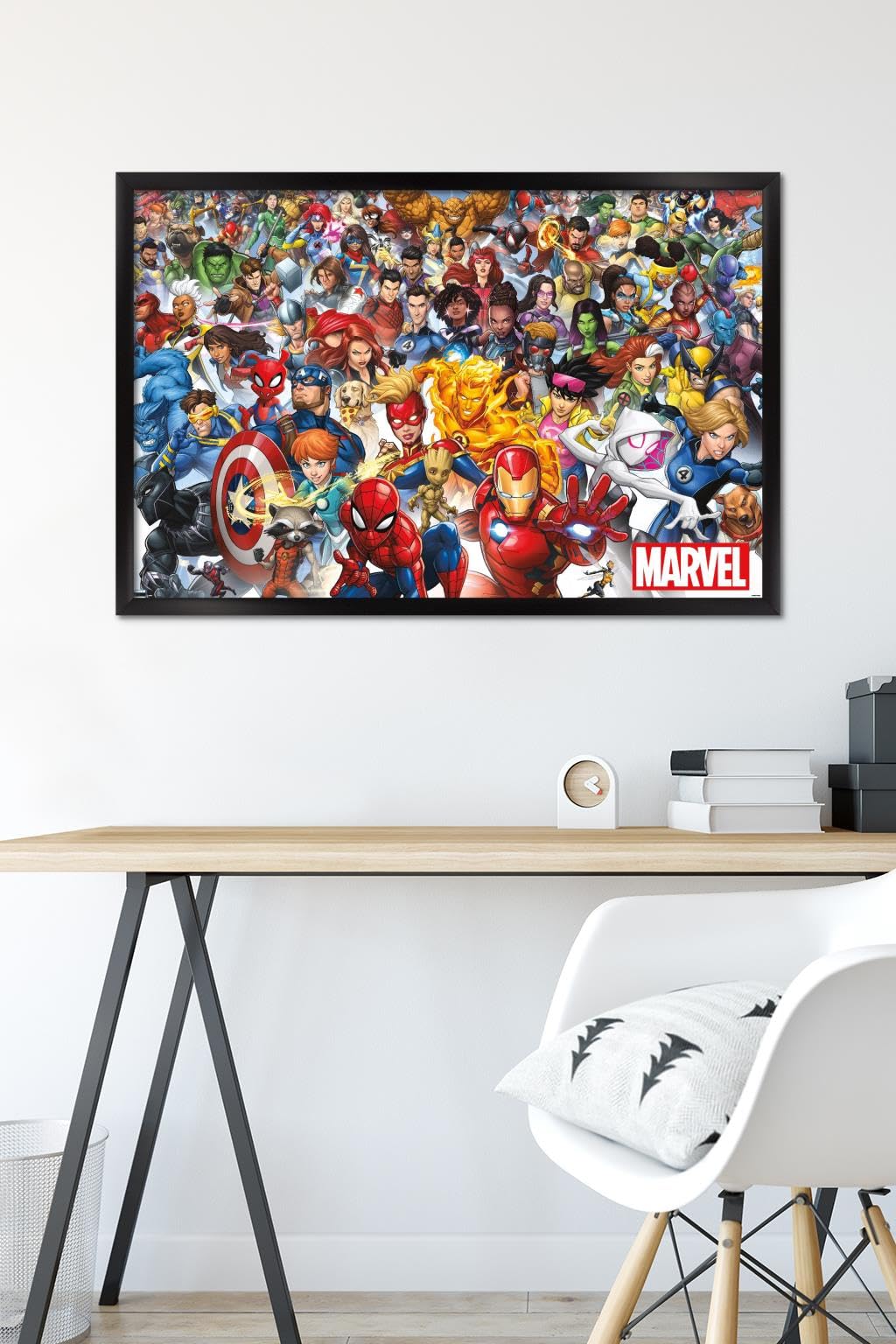 Amazon.com: Trends International Marvel Comics The Marvel Lineup