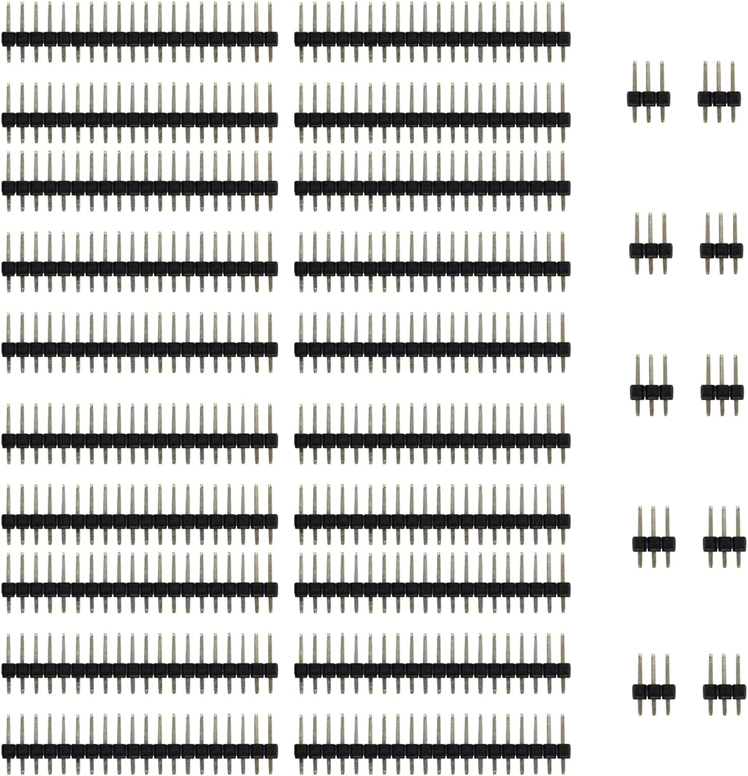 30 Pcs Pin Header, Pin Header Set for Raspberry Pi Pico