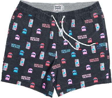 PARTY PANTS Men's 8 Bit Boos Short 