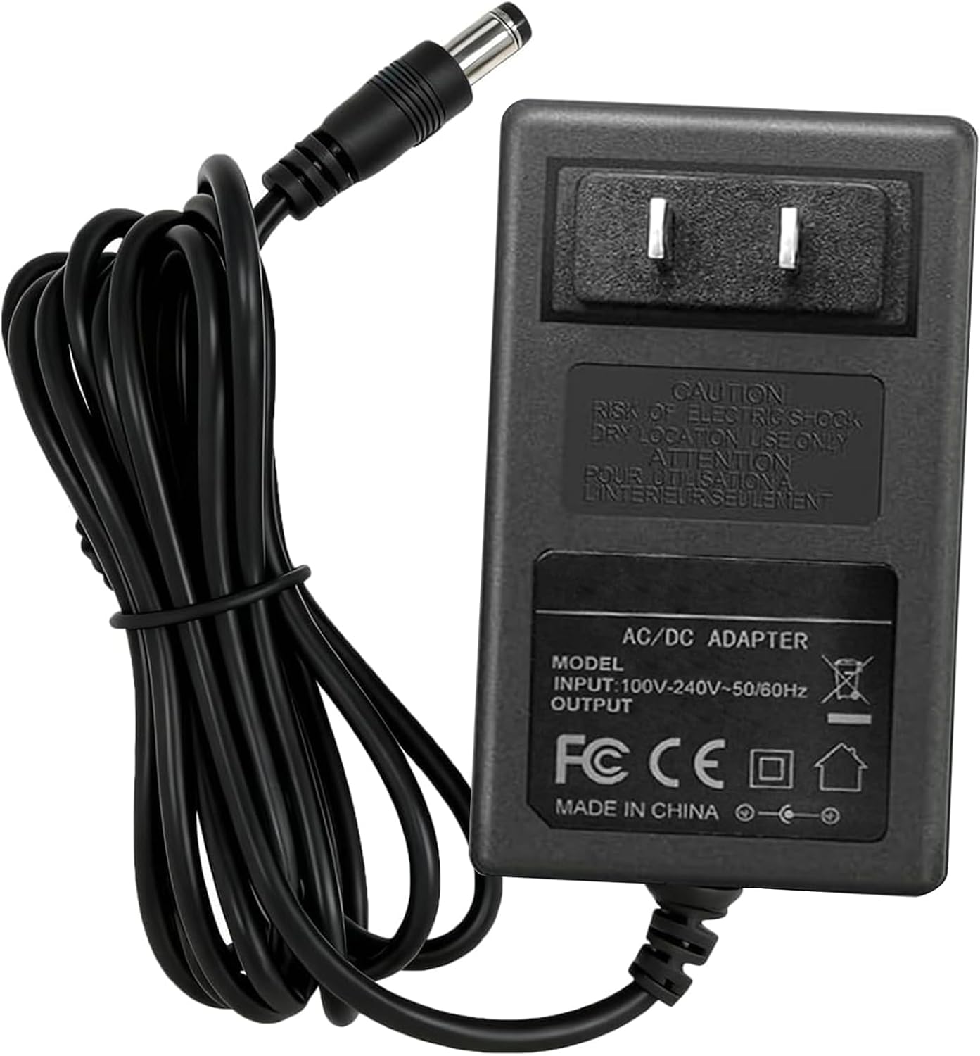 9V DC Power Adapter, Compatible with Alesis Command Mesh Kit, Nitro Max, Nitro Pro Kit Electronic Drum Module Power Supply Cord a Perfect Replacement to