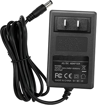 9V DC Power Adapter, Compatible with Alesis Command Mesh Kit, Nitro Max, Nitro Pro Kit Electronic Drum Module Power Supply Cord a Perfect Replacement to
