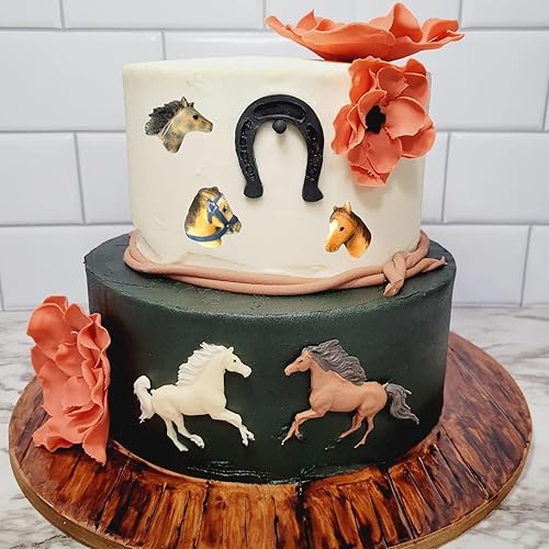 Miniatura 6 de Molde de silicona para caballo, 4 piezas, moldes de fondant para botas de vaquero, molde de chocolate, decoración de pasteles, dulces, azúcar,