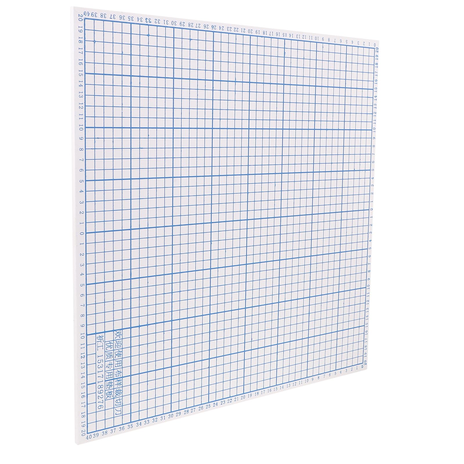 Tappetino da Taglio in Pvc 40x40 Cm per Macchina da Cucire | Superficie a Griglia per Tagli Precisi, Leggero e Pratico, Adatto All'uso in Studio