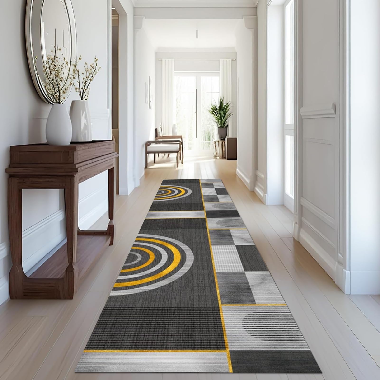 Carpet Runners for Hallways Non Slip Long, Runner Rugs for Hallway with Non Slip Backing Hallway Runner, Washable Kitchen Runner Hall Runners, Floor Protect Mat for Entryway Laundry Room ( Size : 2 ft