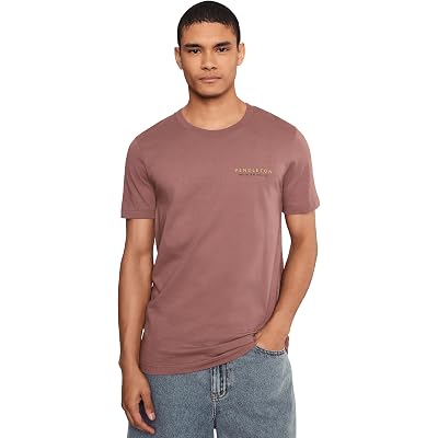 Мужская футболка Pendleton Vintage Bison, каштаново-бежeвая