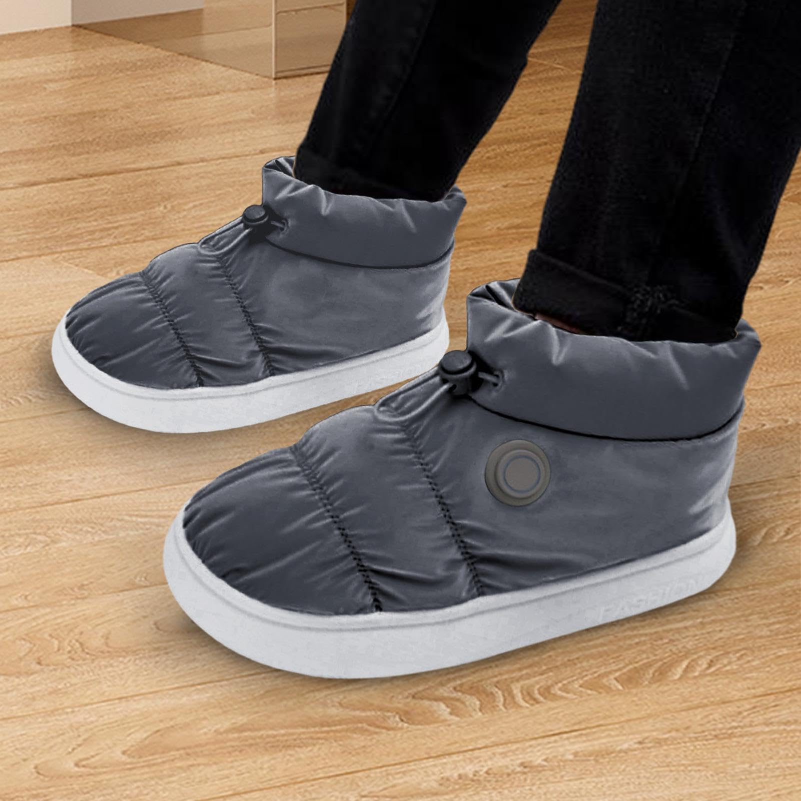 Scarpe Riscaldanti Ricaricabili,Scarpe Riscaldanti Elettriche - Pantofole traspiranti a calore elettrico,Scarpe scaldapiedi elettriche, scarpe riscaldanti per piedi termici