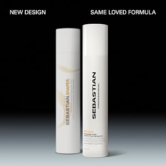 Sebastian Professional Shaper Hairspray, 50 VOC% | Flexible to Medium Hold | Brushable with Control | Packaging May Vary