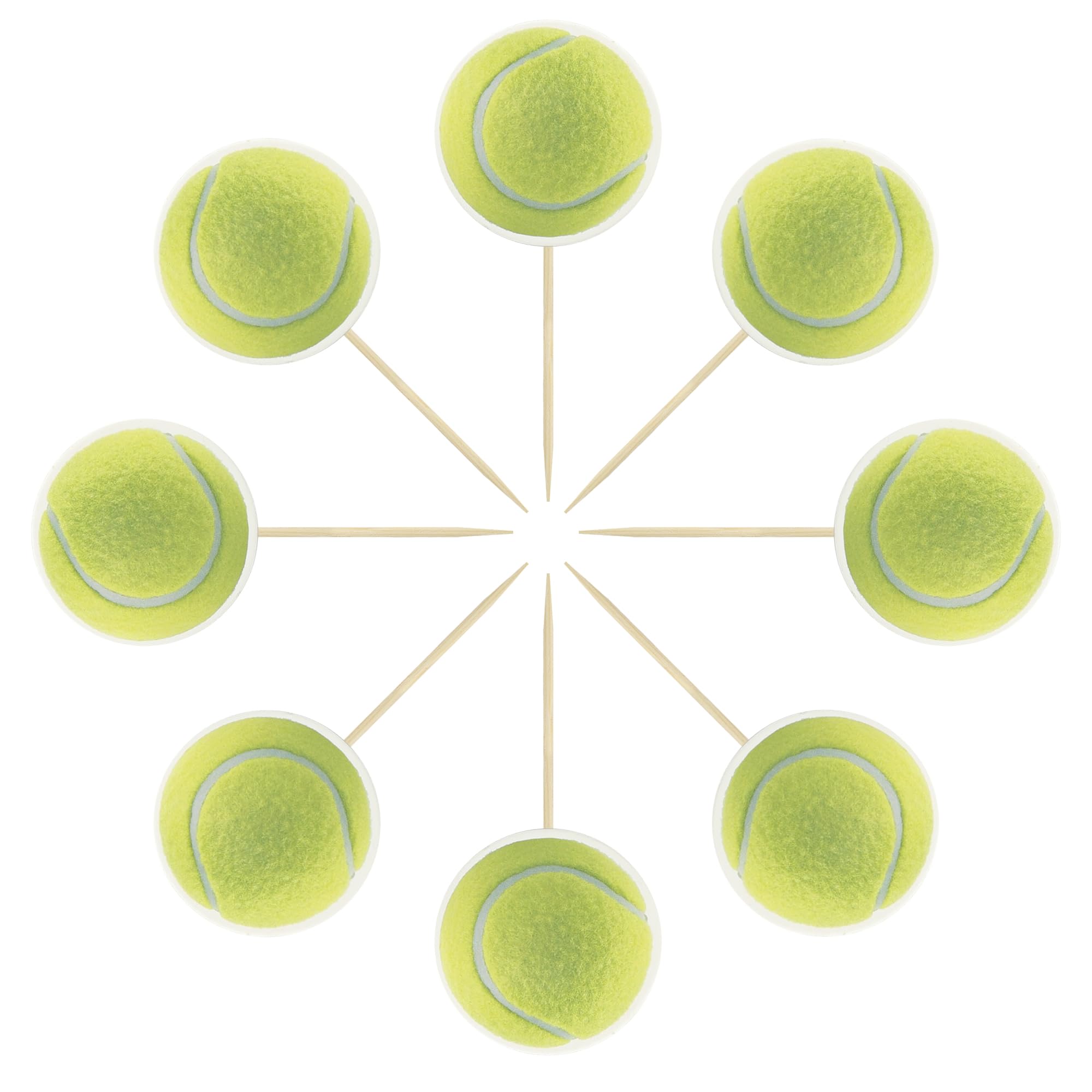 Set Piatti Di Carta Per Feste A Tema Tennis - 80 Pezzi 23cm Per Compleanni Ed Eventi - Foto 9