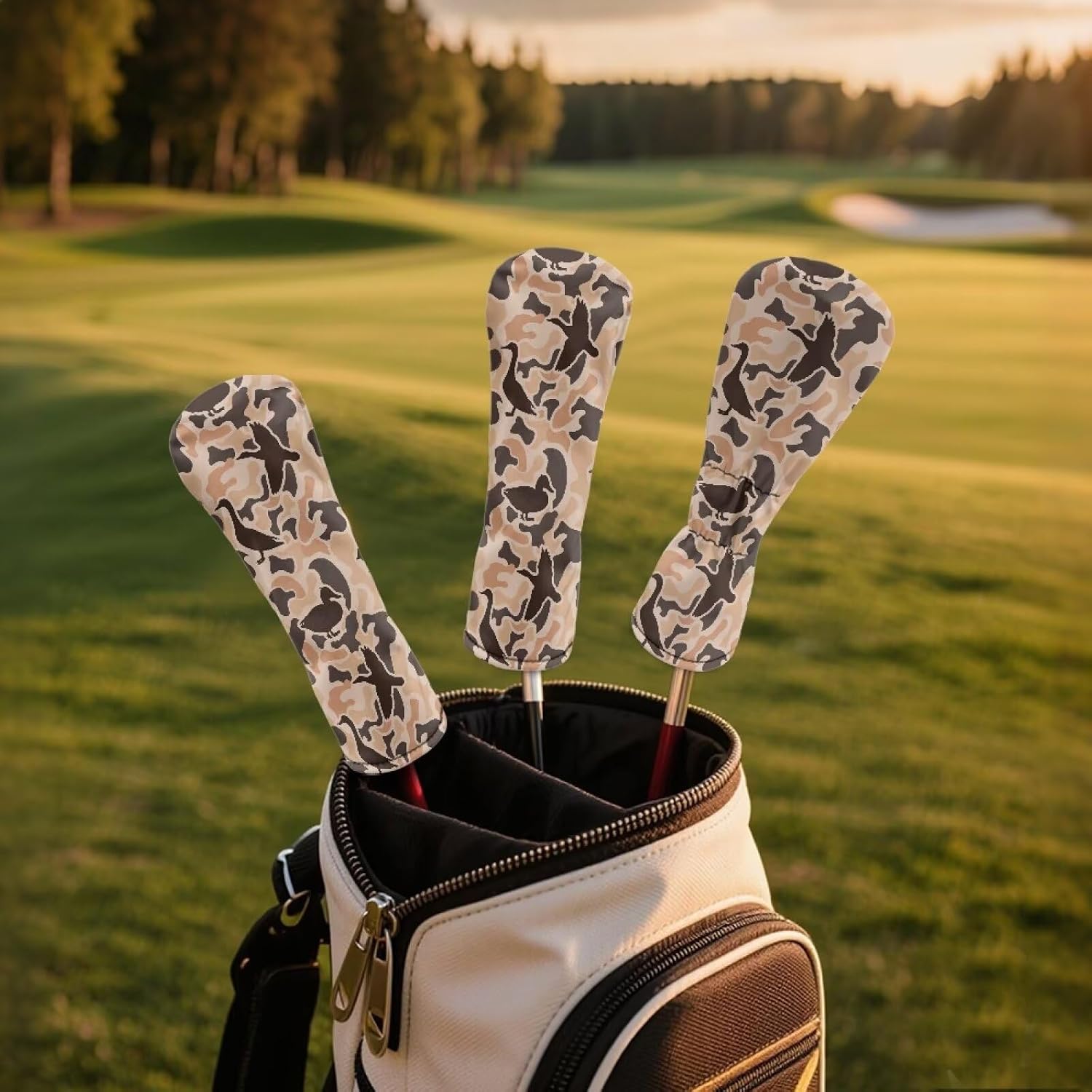 Golf Club Covers Driver Covers Fairway Wood Headcover Hybrid Headcovers Club Protective Golf Head Covers Accessories